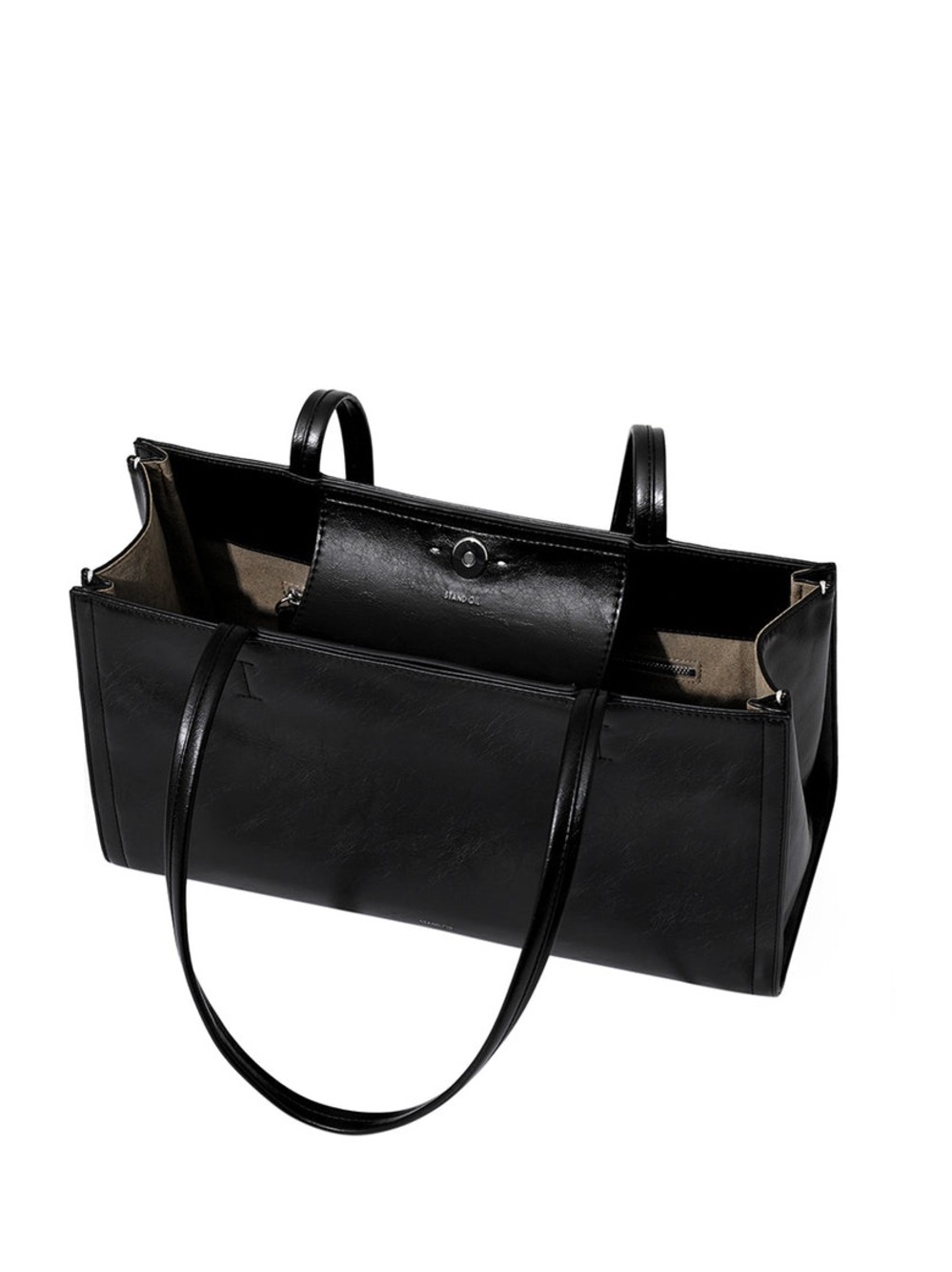 NEW STAND OIL Oblong Bag / Stitch Black - Picture 8 of 15